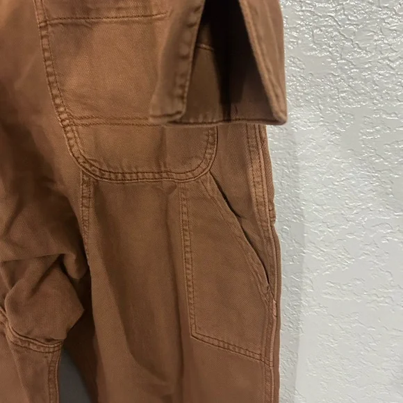 Free People x Sandrine Rose Women Burnt Brown Jumpsuit Weird is Rad NWT Medium - Picture 14 of 14